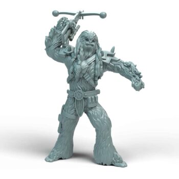 Black Bounty Hunter Furball Legion - Shatterrpoint Miniature