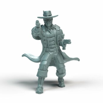 Space Cow Boy Leader Legion - Shatterrpoint Miniature