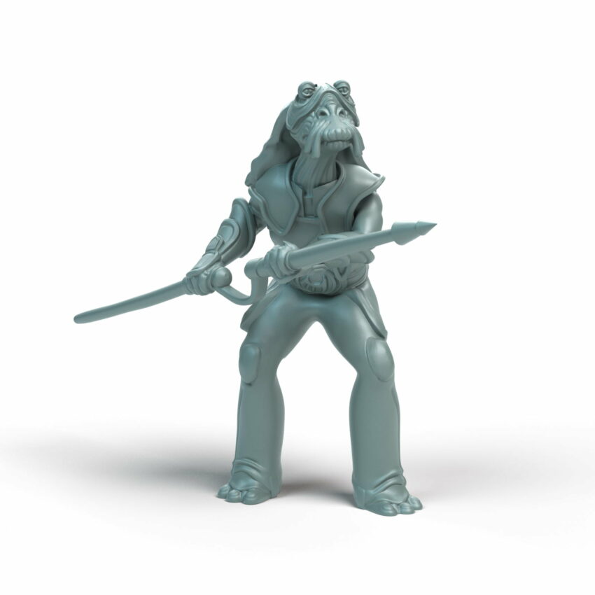 Aquatic Alien General Legion - Shatterrpoint Miniature