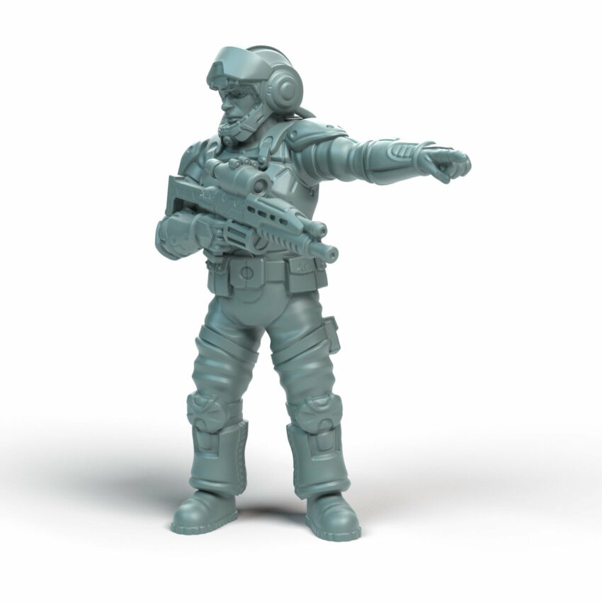 Republic Shock Trooper A Legion - Shatterrpoint Miniature