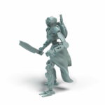 Bounty Droid C Legion - Shatterrpoint Miniature