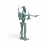 Combat Droid  F Nco Legion - Shatterrpoint Miniature