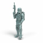 Lagoon Genetic Soldier  F Legion - Shatterrpoint Miniature