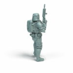 Lagoon Genetic Soldier  F Legion - Shatterrpoint Miniature