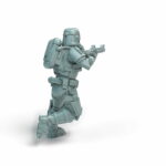 Lagoon Genetic Soldier Alt  B Legion - Shatterrpoint Miniature