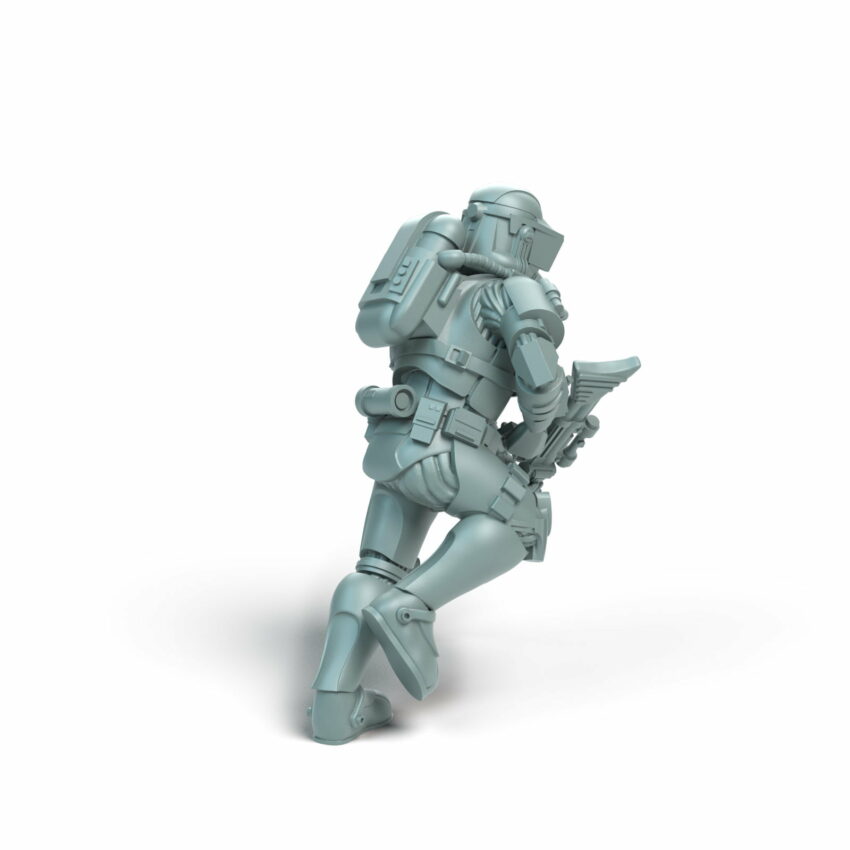 Lagoon Genetic Soldier Alt  C Legion - Shatterrpoint Miniature