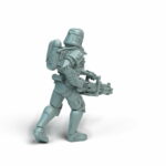 Lagoon Genetic Soldier Alt  D Legion - Shatterrpoint Miniature