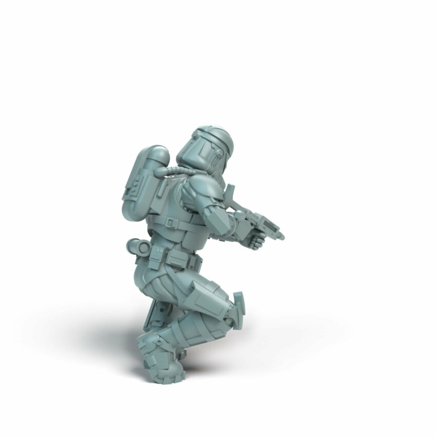 Lagoon Genetic Soldier Alt  F Legion - Shatterrpoint Miniature