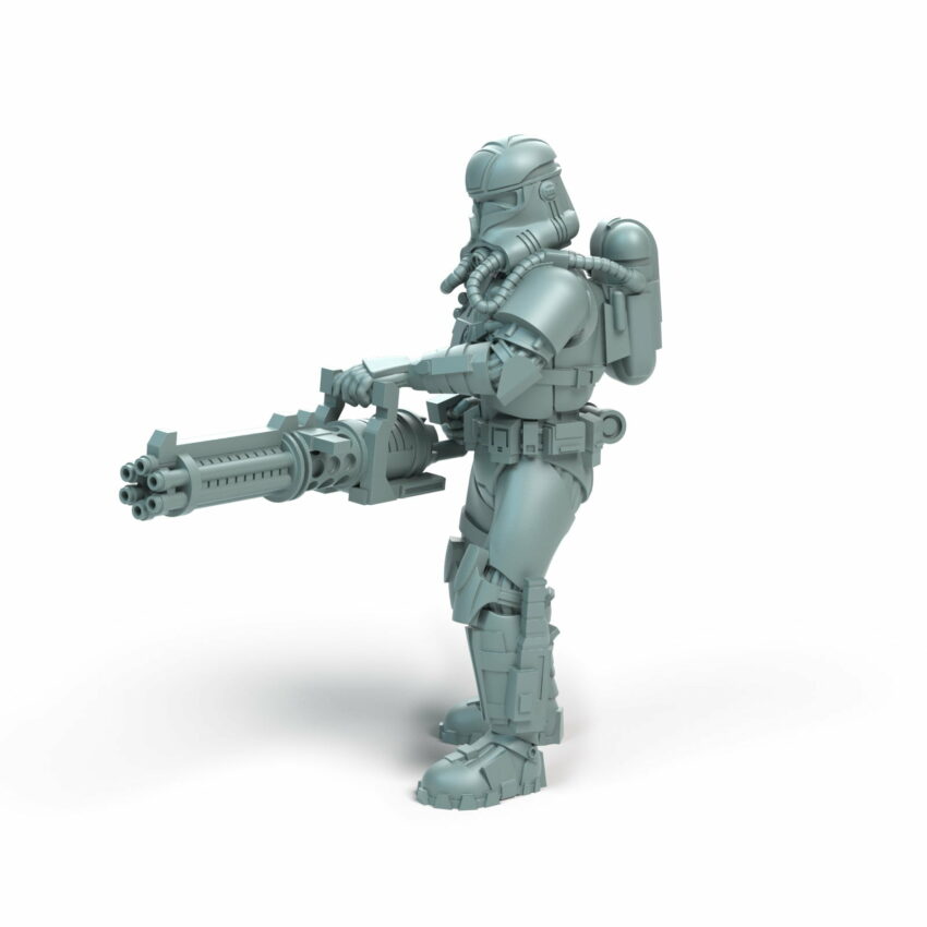 Lagoon Genetic Soldier Specialist  A Legion - Shatterrpoint Miniature