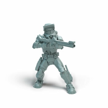 Lagoon Genetic Soldier Specialist  C Legion - Shatterrpoint Miniature