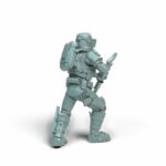 Lagoon Genetic Soldier Specialist  D Legion - Shatterrpoint Miniature