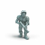 Republic Scout  A Carabine Legion - Shatterrpoint Miniature