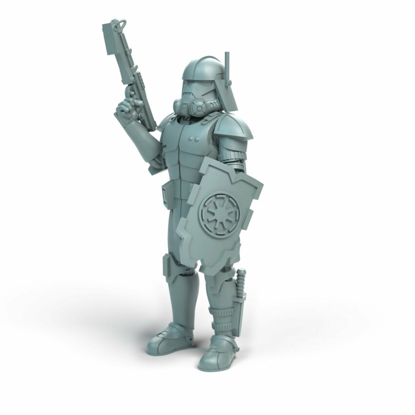 Urban Genetic Soldier  A Legion - Shatterrpoint Miniature