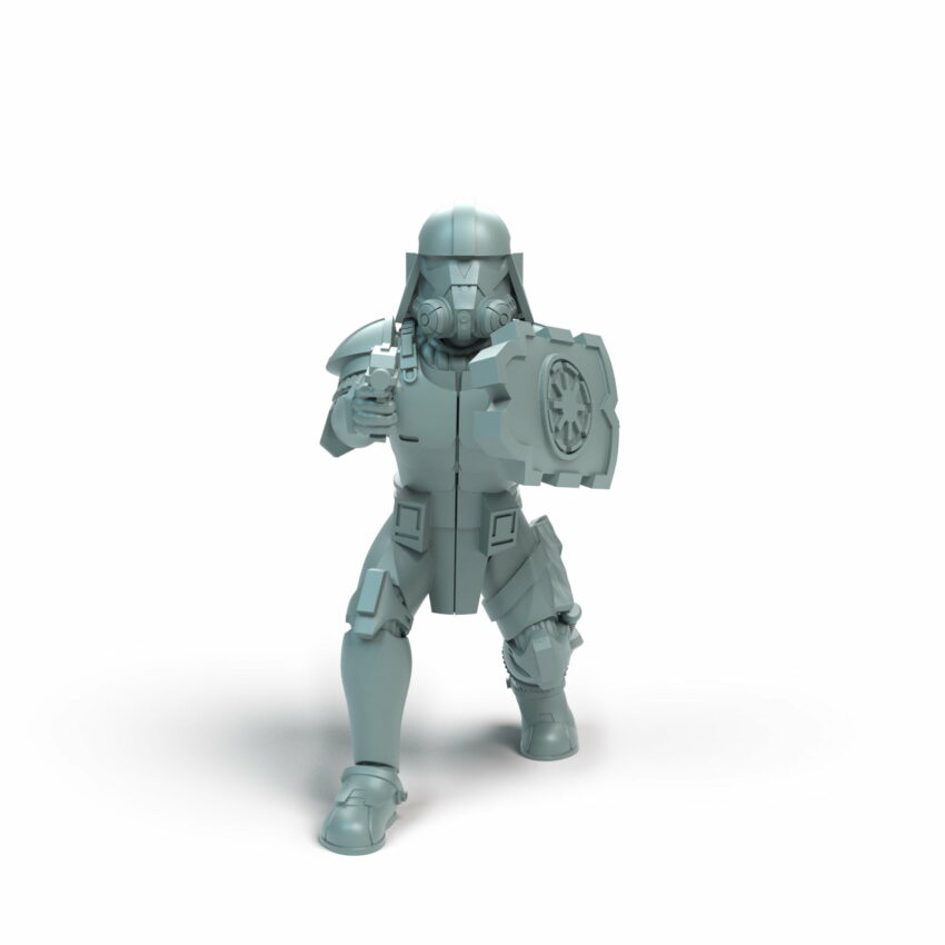 Urban Genetic Soldier  F Legion - Shatterrpoint Miniature