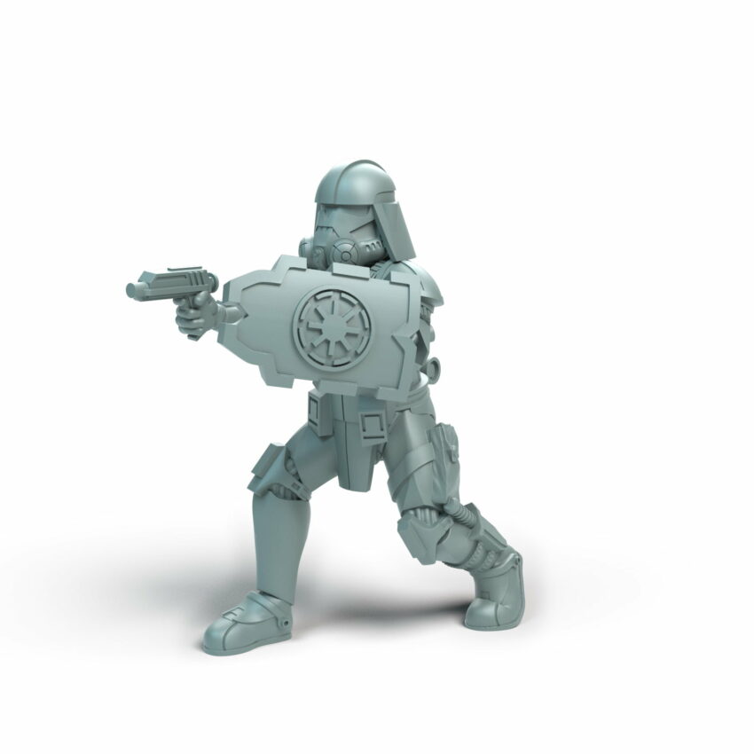 Urban Genetic Soldier  F Legion - Shatterrpoint Miniature