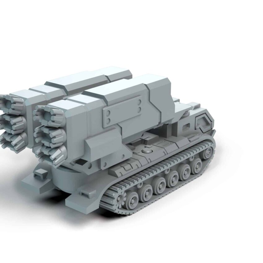 Lrmc M Tracked Battletech Miniature - Mechwarrior