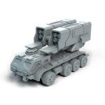 Lrmcw Wheeled Battletech Miniature - Mechwarrior