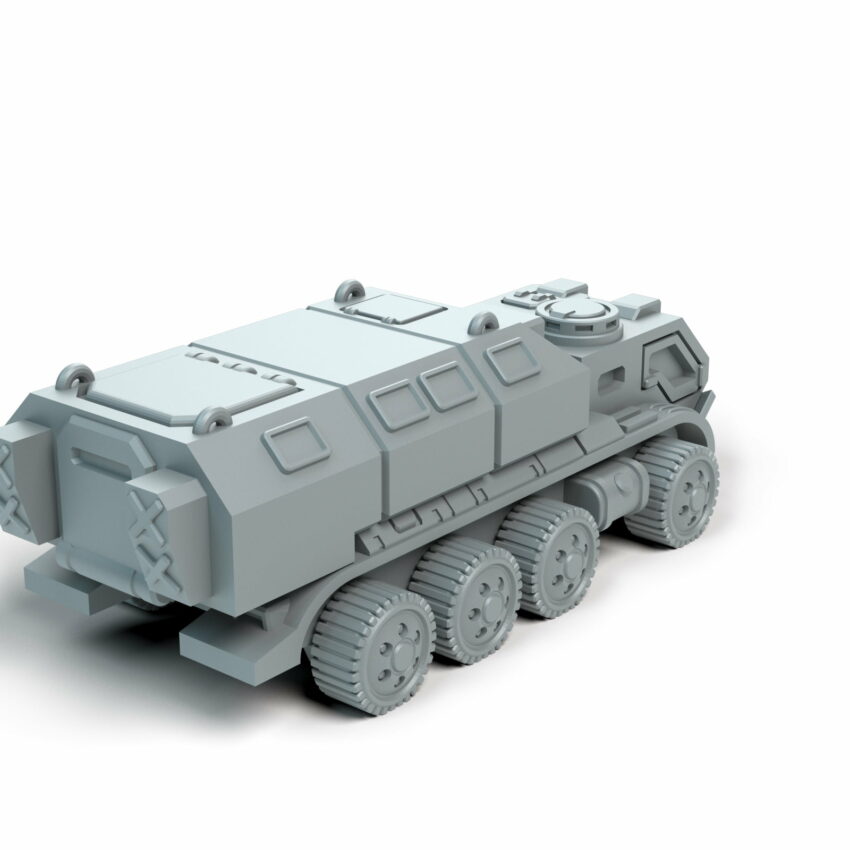 Pg Truck Cargo B - Wheeled Battletech Miniature - Mechwarrior