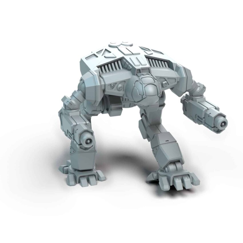 Pounchi Walking Battletech Miniature - Mechwarrior