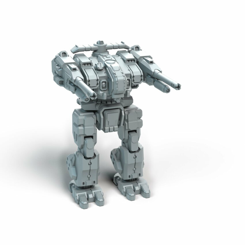 Riflyators Freestanding Battletech Miniature - Mechwarrior