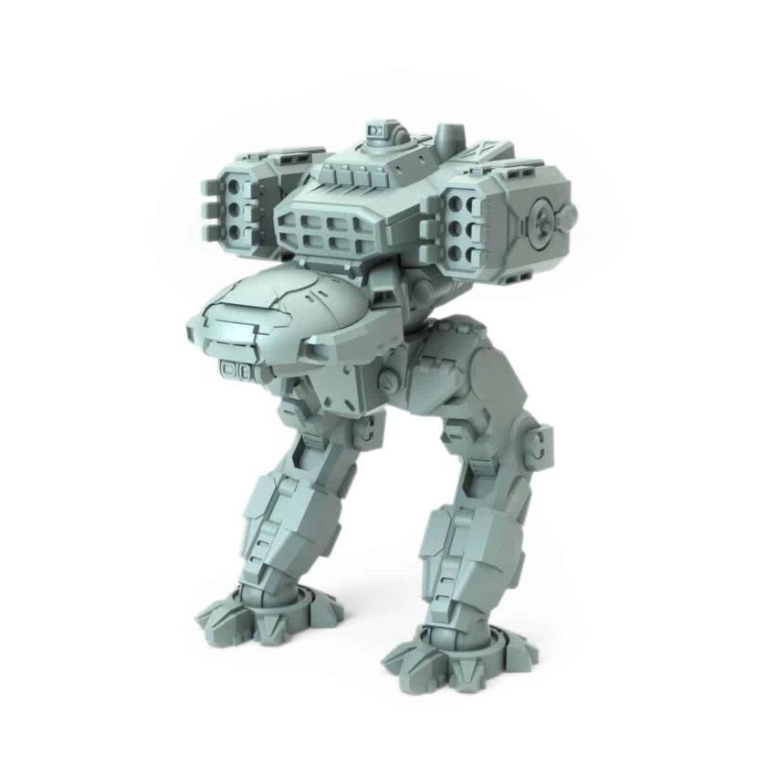 Jenner Freestanding Open Pods Battletech Miniature - Mechwarrior