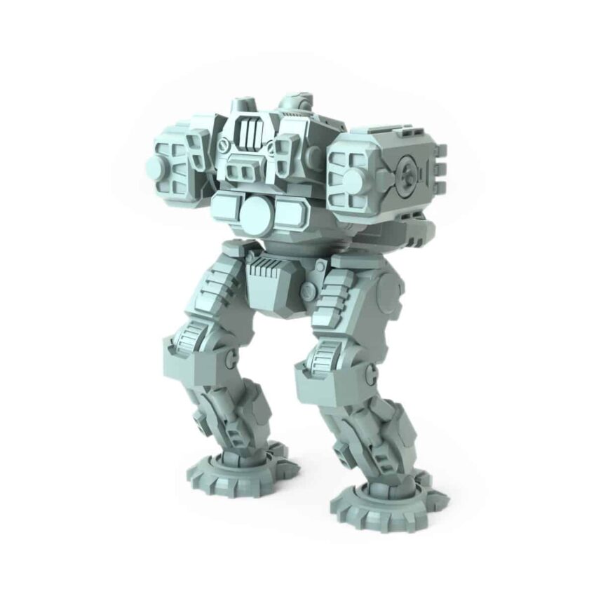 Jenner Freestanding Open Pods Battletech Miniature - Mechwarrior