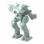 Marauder-Mad-B-Blight Freestanding BattleTech Miniature