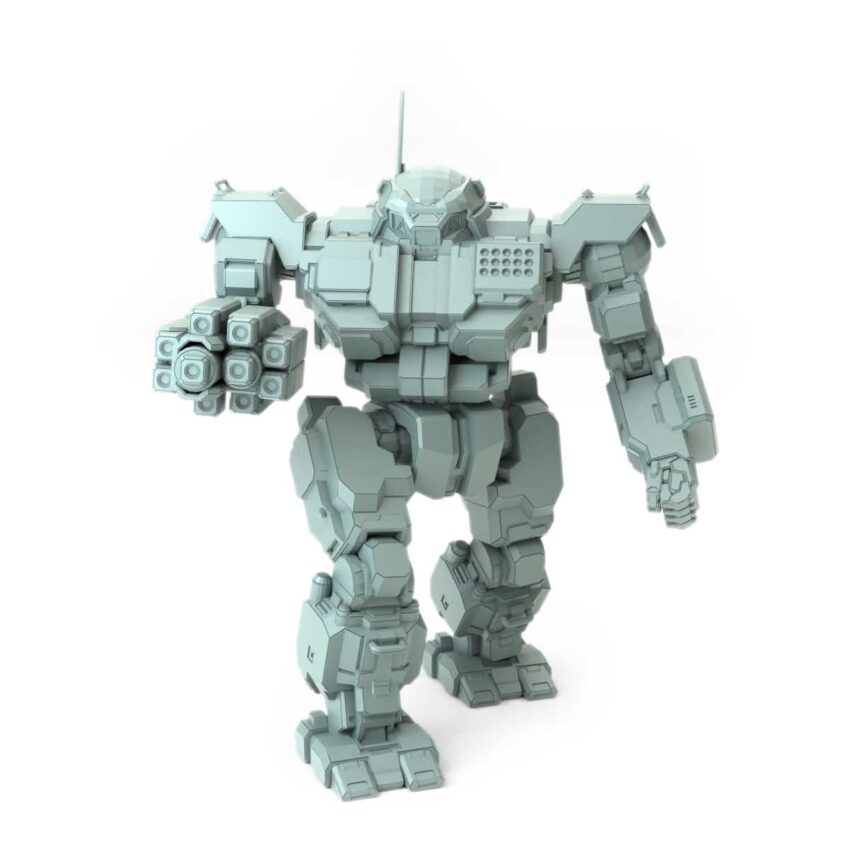 Victor Vtr- IB-Li (Li Dok To) Posed BattleTech Miniature