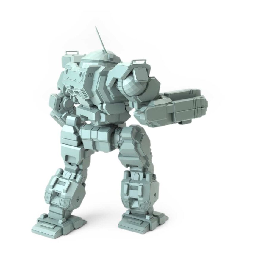 Victor Vtr- IB-Li (Li Dok To) Posed BattleTech Miniature