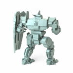 Centurion-Cn I-On-Lgd-Onyx-Posed BattleTech Miniature