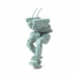 Flea-Fle-R EK-Romeo- E000-Posed BattleTech Miniature