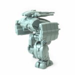 Stonerhino Sr-Ak Aksum Posed (Repaired)( A) BattleTech Miniature