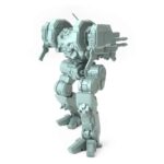 Sunspider-Alternate-Configuration-A-Posed BattleTech Miniature