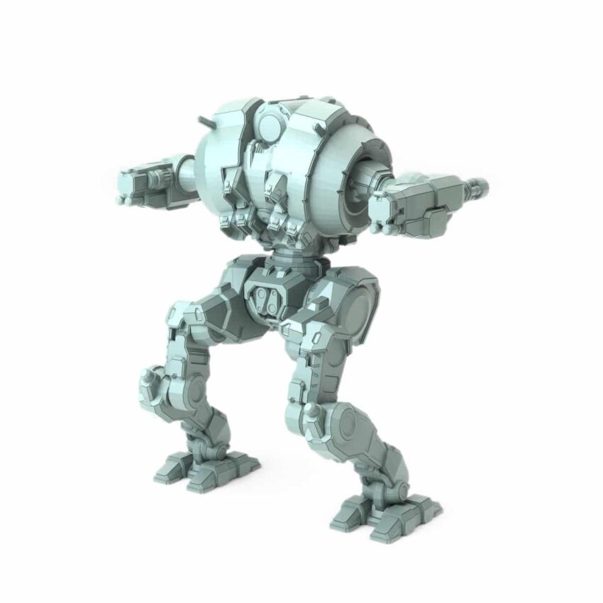 Uziel-Uzl- BS-Jacob-Freestanding-Repaired BattleTech Miniature