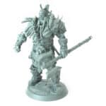 Azhrog Stand Tabletop Miniature - Northern Orcs - RPG - D&D