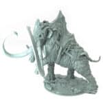 Frost Mantus Saddle Tabletop Miniature - Northern Orcs - RPG - D&D