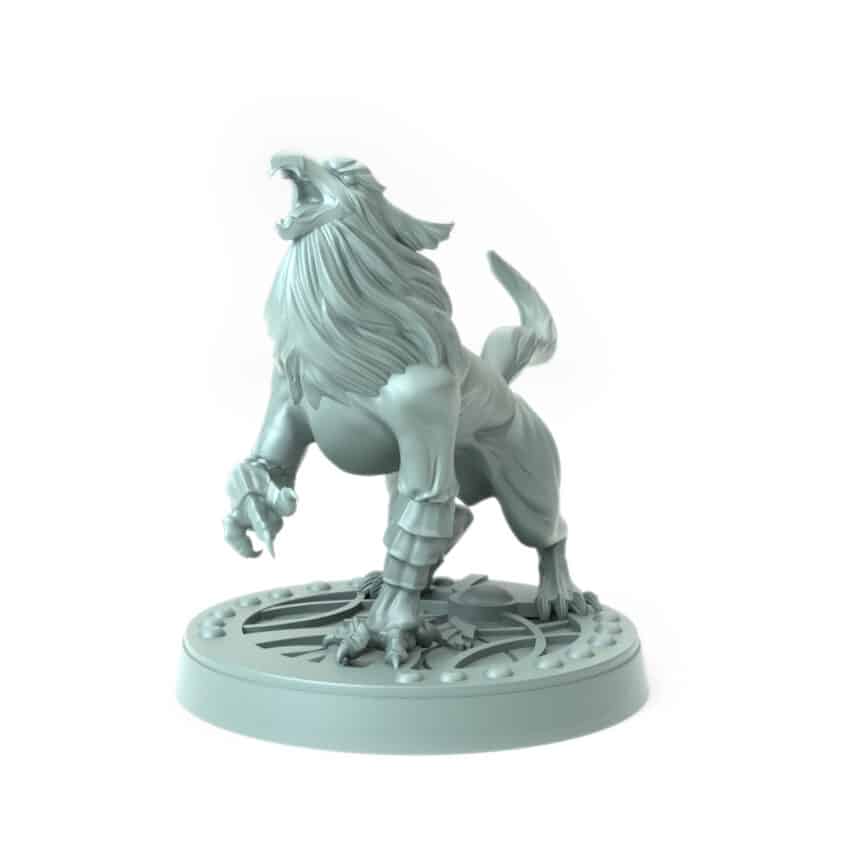 Gryphon_A Tabletop Miniature - Shields of Dawn - RPG - D&D