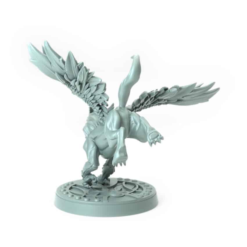 Gryphon_F Tabletop Miniature - Shields of Dawn - RPG - D&D