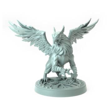 Gryphon_H Tabletop Miniature - Shields of Dawn - RPG - D&D