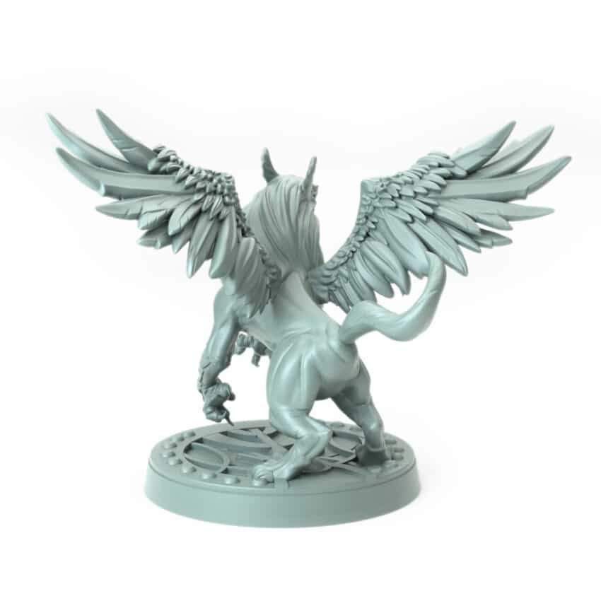 Gryphon_H Tabletop Miniature - Shields of Dawn - RPG - D&D