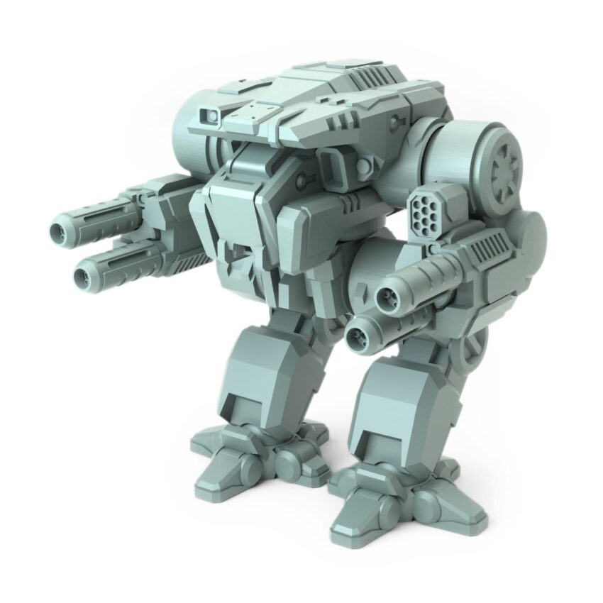 Masakari Freestanding Battletech Miniature - Mechwarrior