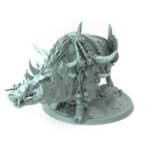 Orc Boar Guard Saddle Tabletop Miniature - Northern Orcs - RPG - D&D