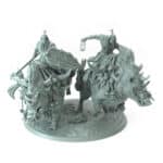 Orc Boar Together Mount Tabletop Miniature - Northern Orcs - RPG - D&D