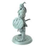 Orc Soldier Axe Stand Tabletop Miniature - Northern Orcs - RPG - D&D