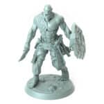 Orc Soldier Daggerready Tabletop Miniature - Northern Orcs - RPG - D&D