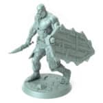 Orc Soldier Daggerready Tabletop Miniature - Northern Orcs - RPG - D&D