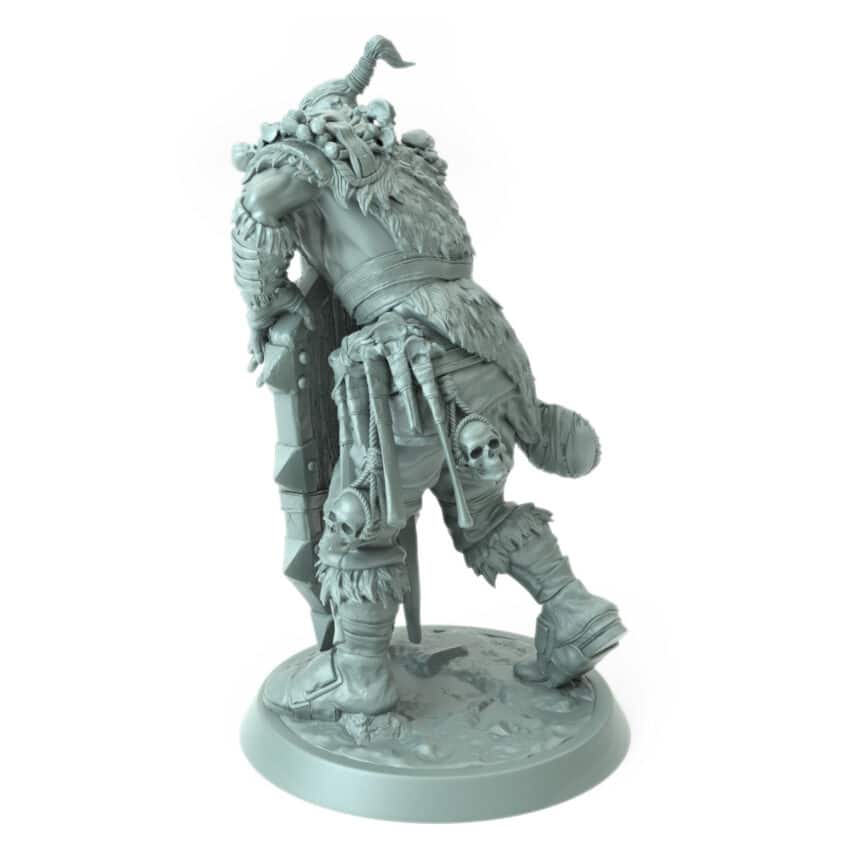 Orc Soldier Guard Tabletop Miniature - Northern Orcs - RPG - D&D