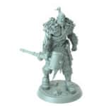 Orc Soldier Hammer Duel Tabletop Miniature - Northern Orcs - RPG - D&D