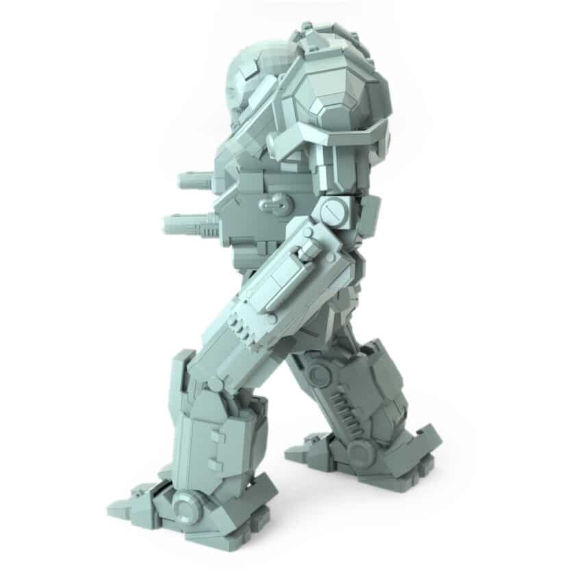 Atlas As G-W Warlord-Posed BattleTech Miniature