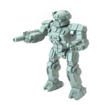 Commando Com- AB Freestanding Battletech Miniature - Mechwarrior